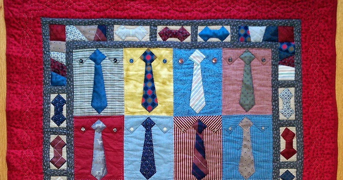Hand Made Karma: Tie Quilt for Mom