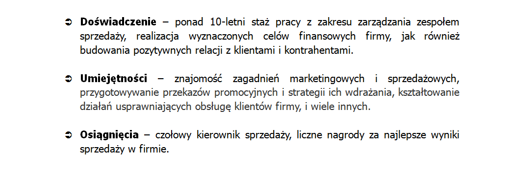 Profesjonalny Doradca Zawodowy List Motywacyjny Kolejna Odsłona