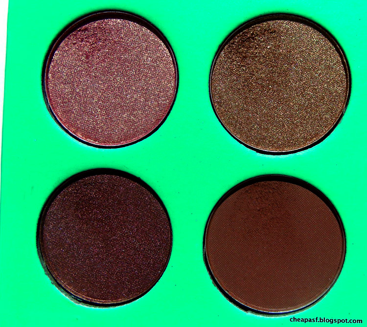 Review and swatches of Juvia's Place Nubian Palette