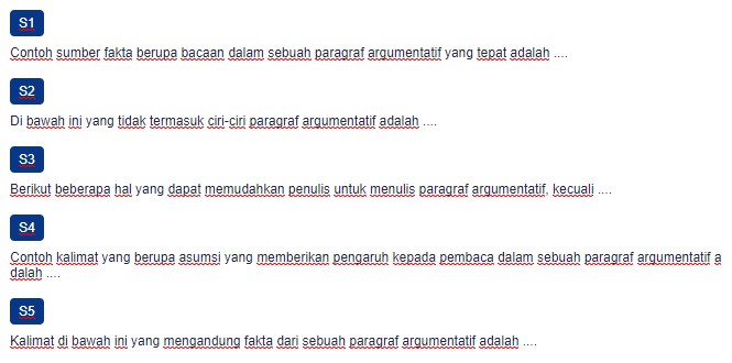 Contoh Soal Menulis Paragraf Argumentatif - Jegeristik