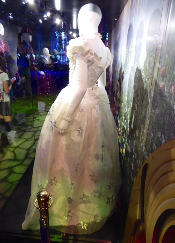 Alice through the Looking Glass Mirana gown back