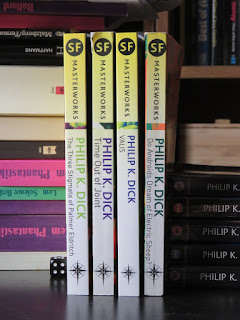 Vier Bänder der neuen SF Masterworks Reihe von Gollancz