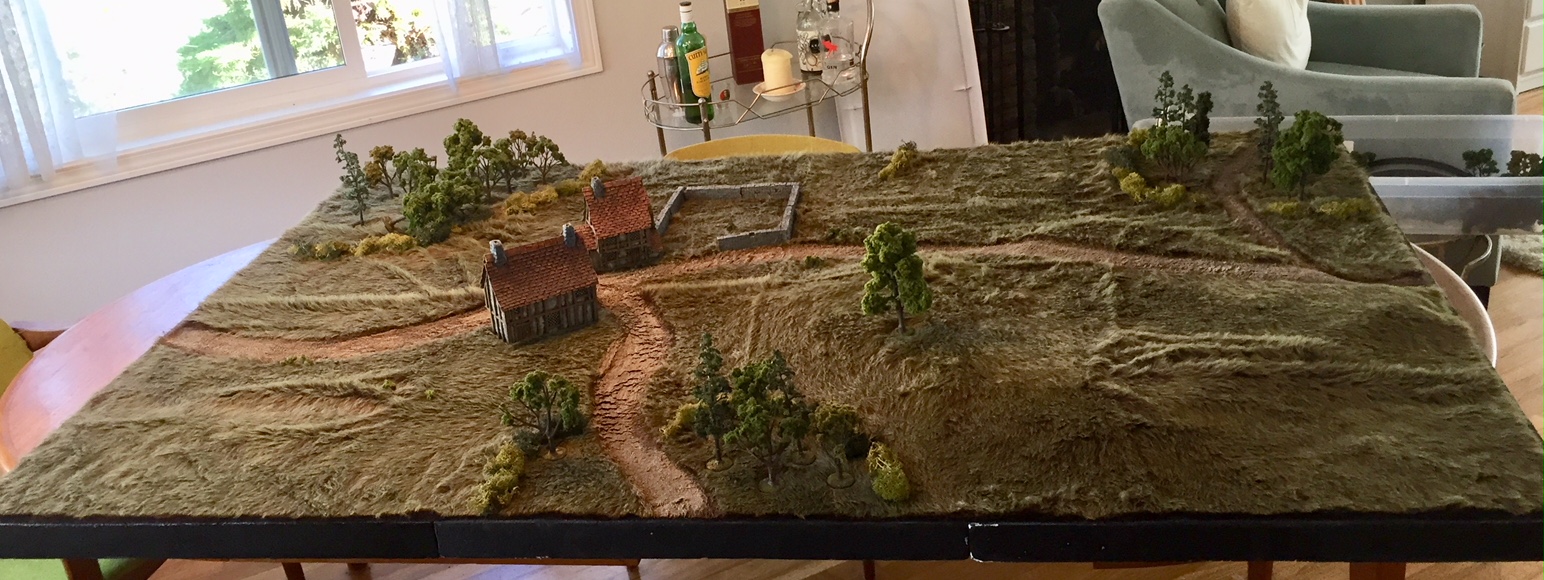 World of Walton's Crafts Review Wargame Mat by Killing Fields Terrain