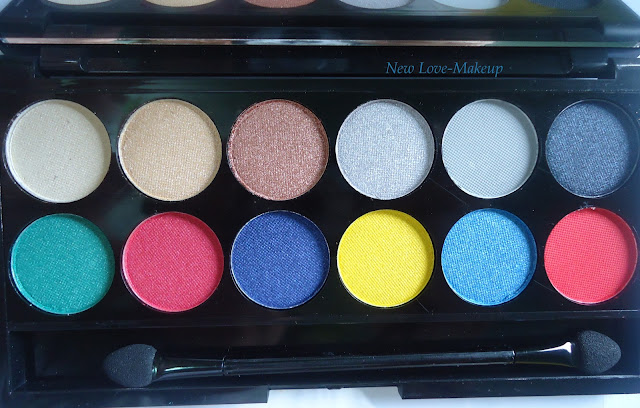 Sleek MakeUP Limited 2012 Collection I- Divine Glory Palette Review, Swatches