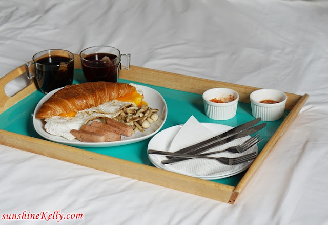 Food, breakfast in bed, city Staycation, Bloommaze Boutique Hotel, Hotel in Puchong, Hotel Review, Boutique Hotel Review, ootd, hotel 
