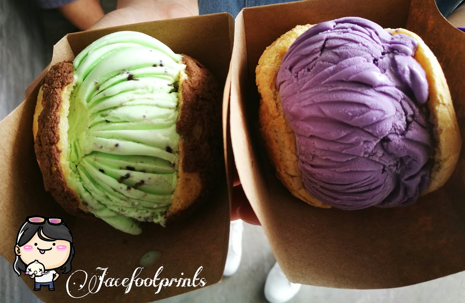 [Jb, Malaysia] Hokkaido IceCream Puff At Mount Austin Just Another