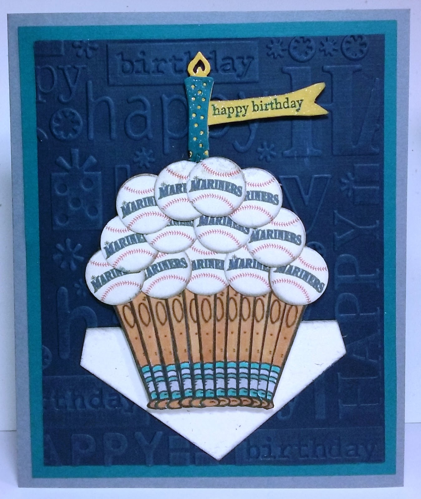 Chatterbox Creations Birthday Greetings to a Mariner's Fan!