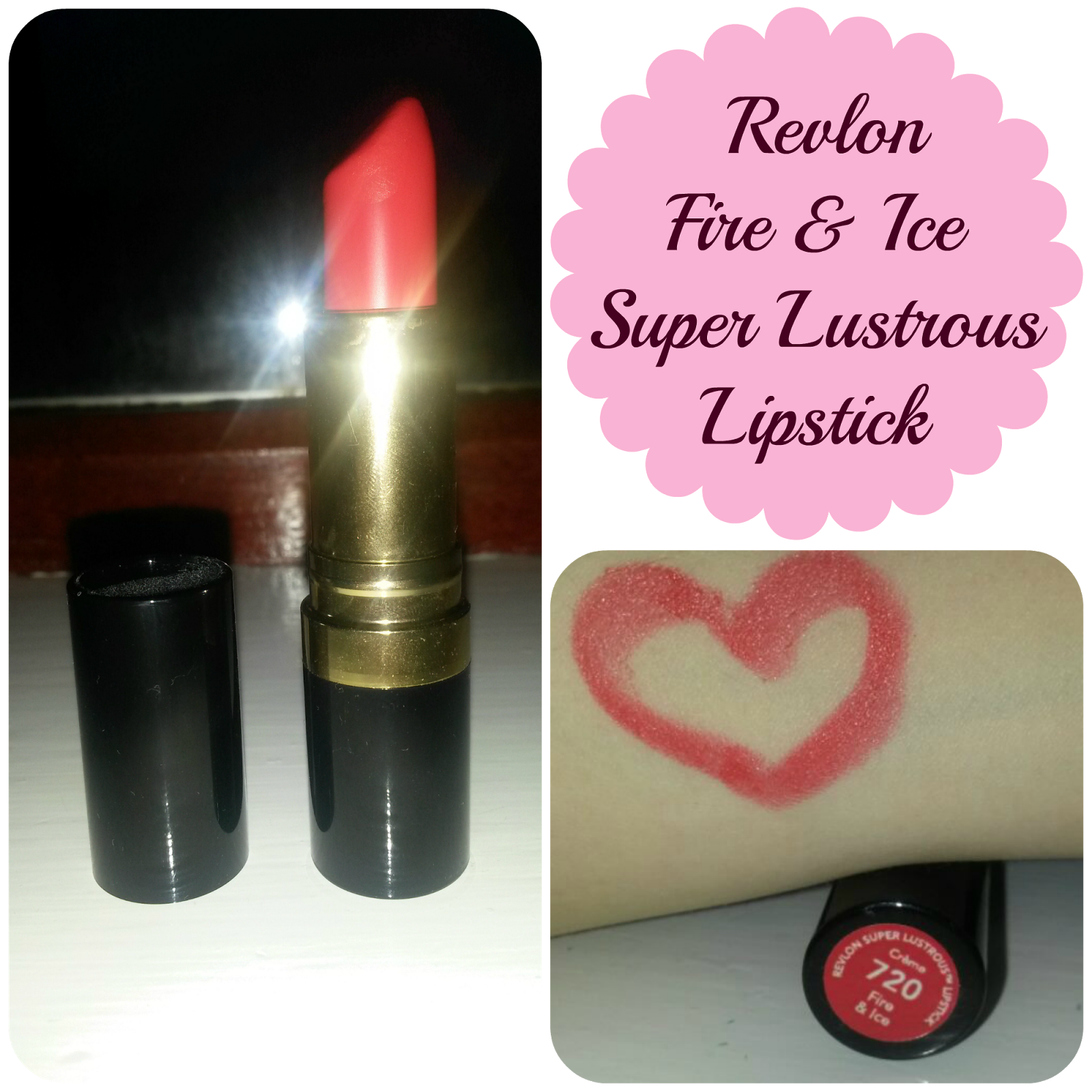 ♥ A British Sparkle ♥ Revlon Fire & Ice Super Lustrous Lipstick Review ♥ A British Sparkle ♥ Revlon Fire & Ice Super Lustrous Lipstick Review