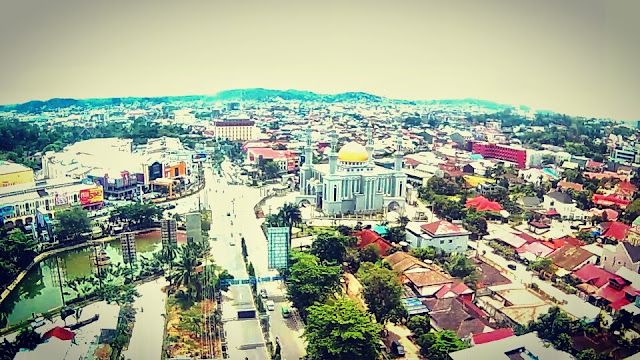 Indahnya 3 Foto Udara di Pusat Kota Samarinda