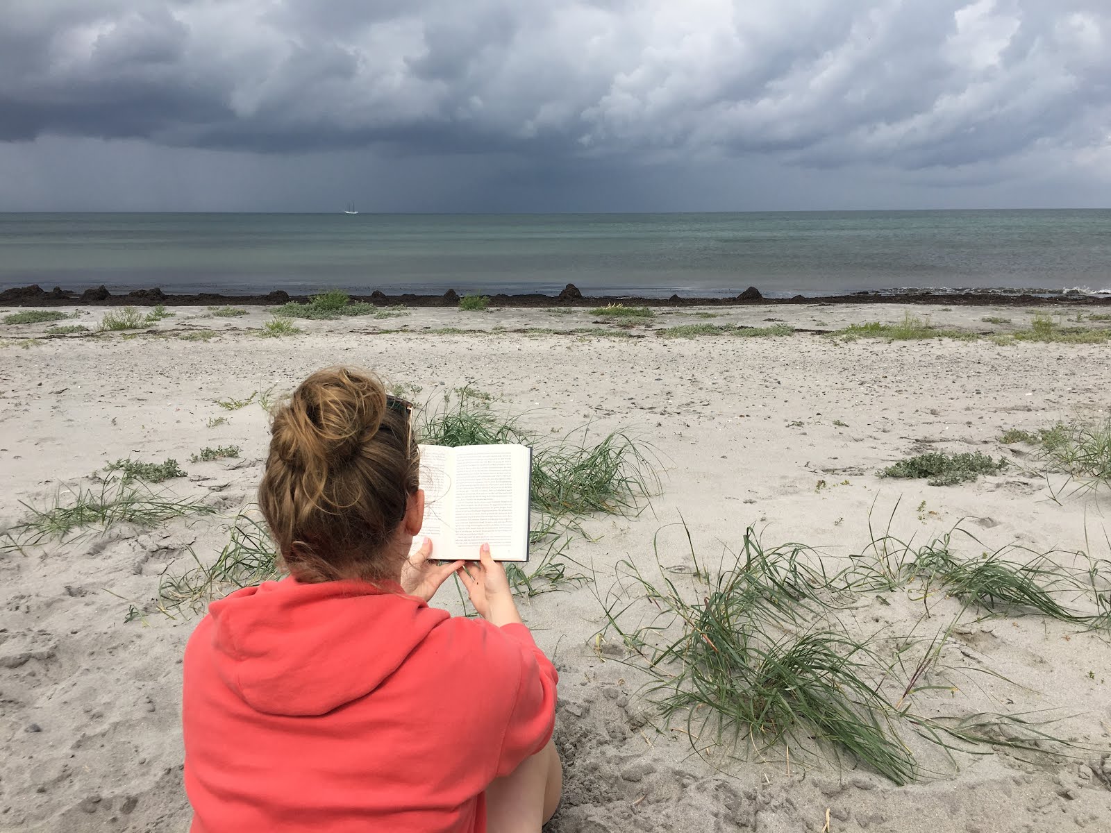 Wo wir lesen Am Strand