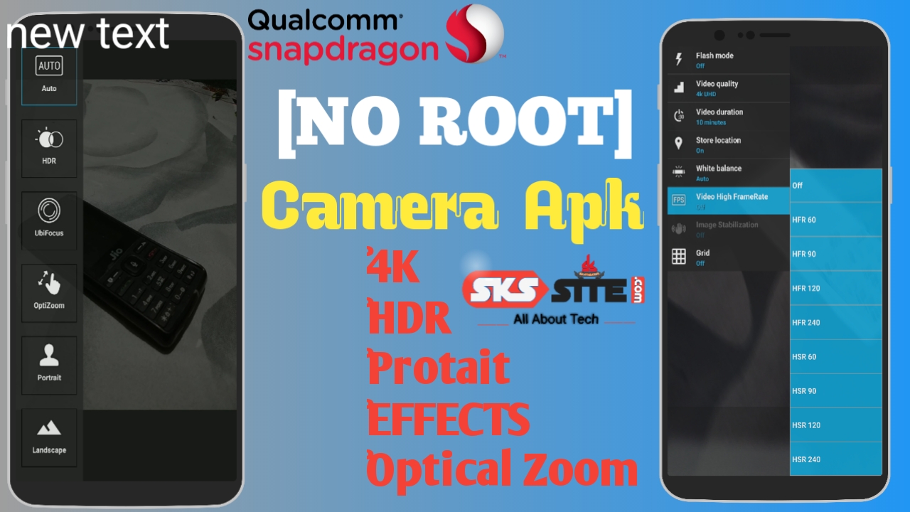 Snapdragon Camera Apk 4K HDR PROTAIT NO ROOT Snapdragon Camera Apk 4K HDR PROTAIT NO ROOT