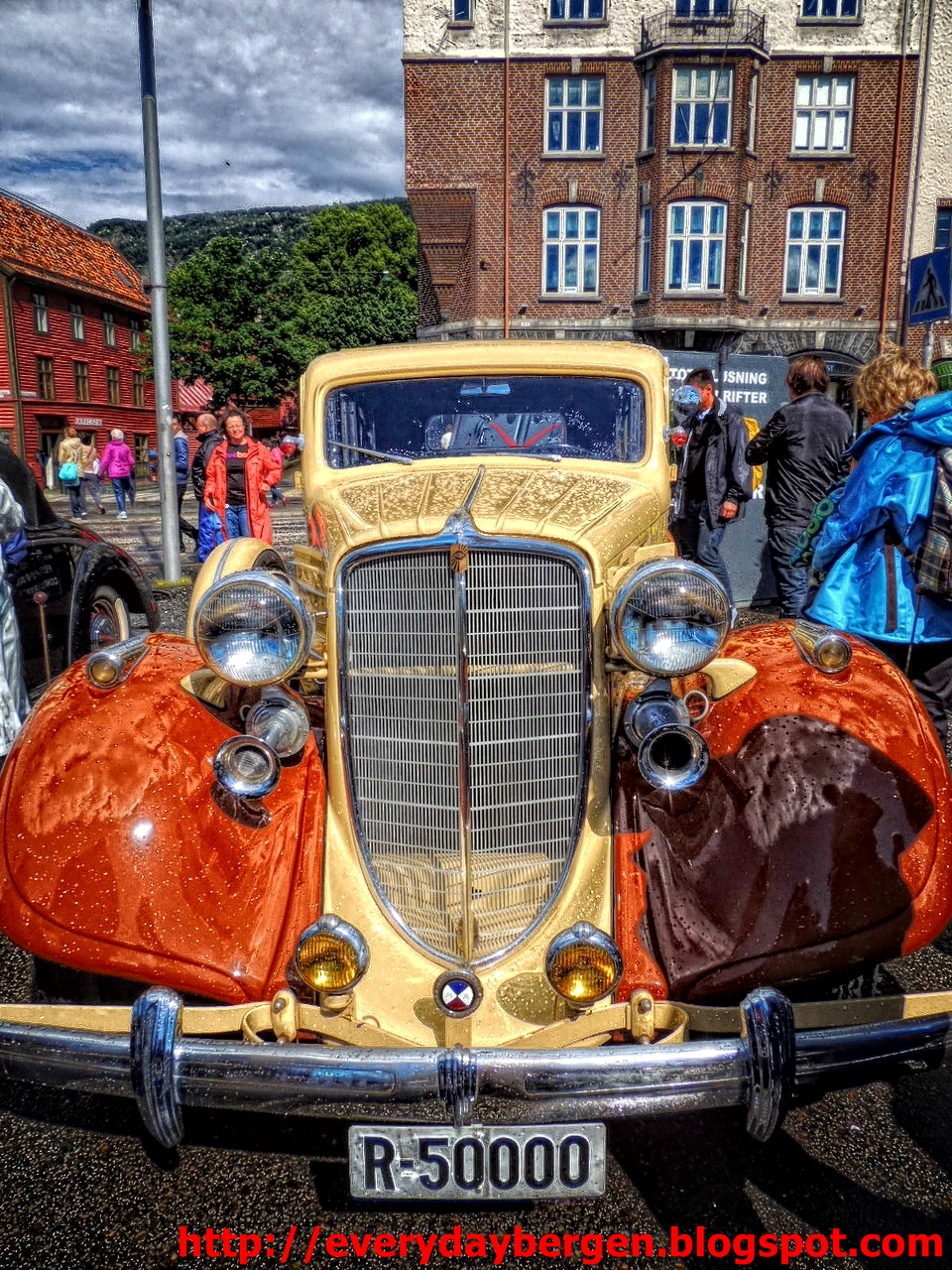 The cars and... FjordStream 2013 Bergen