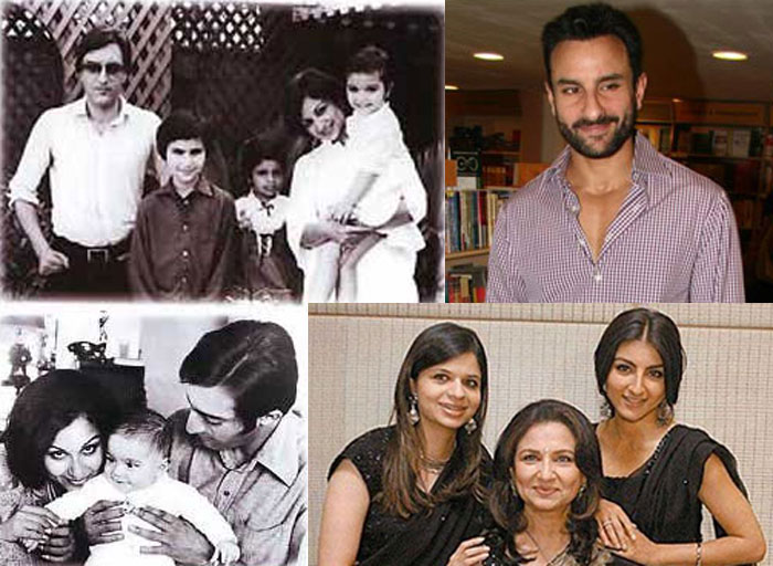 Mansoor Ali Khan Pataudi Family Photos |Saif Ali Khan Father Mansoor