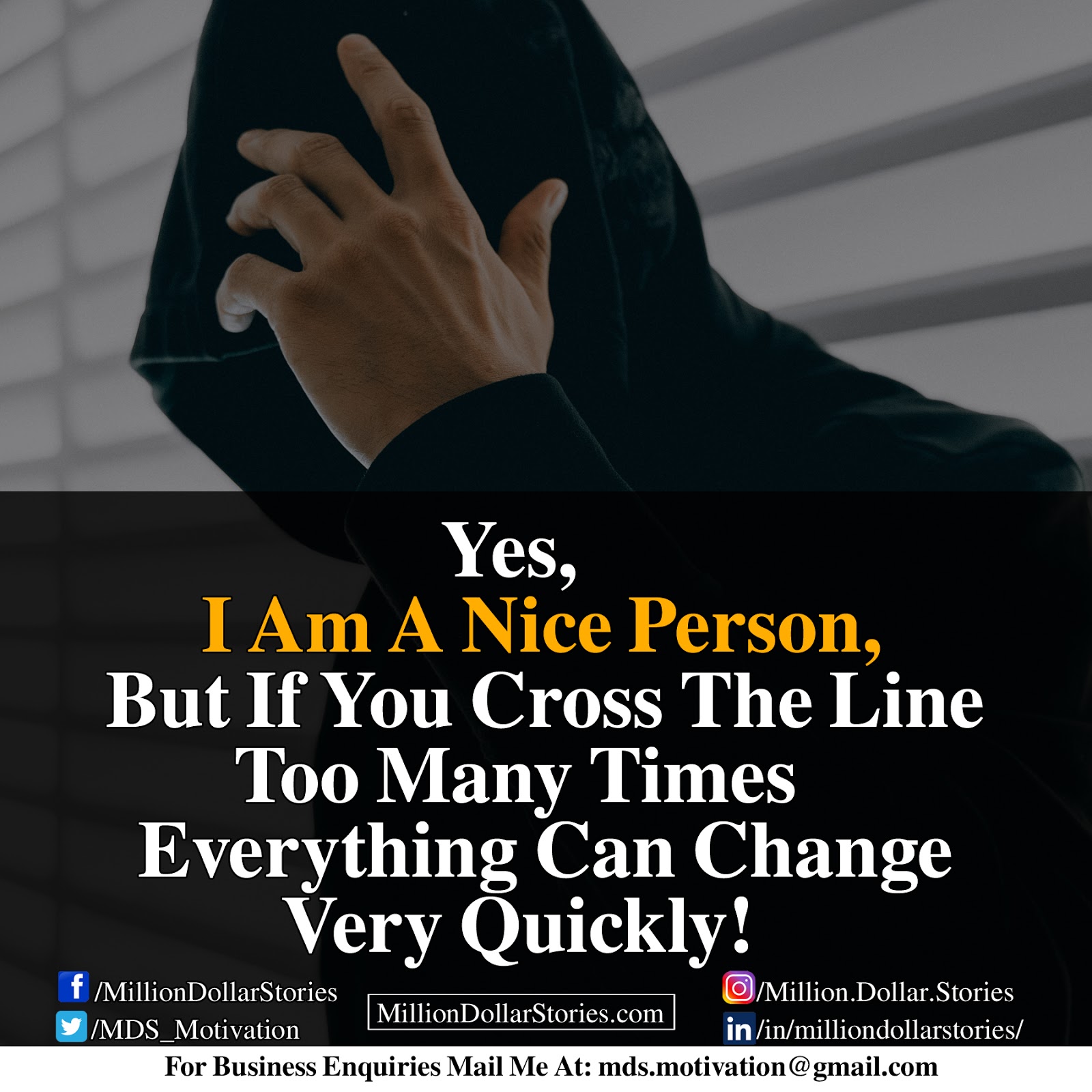 Positive Thoughts And Positive Attitude Status