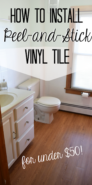 DIY Peel and Stick Vinyl Plank Floors How to