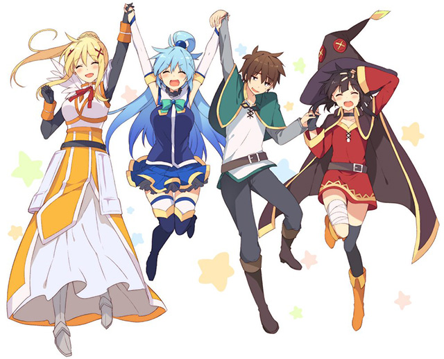 KonoSuba: divulgada data de estreia do filme e responsáveis pelos temas  oficiais