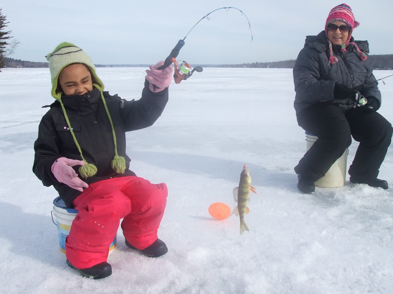 DISTRIBUTION CHRISTFISH Ice Fishing Fun For Families is nearly over