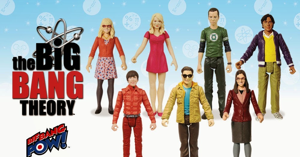 The Blot Says The Big Bang Theory Series 1 3 Action Figures By Bif Bang Pow