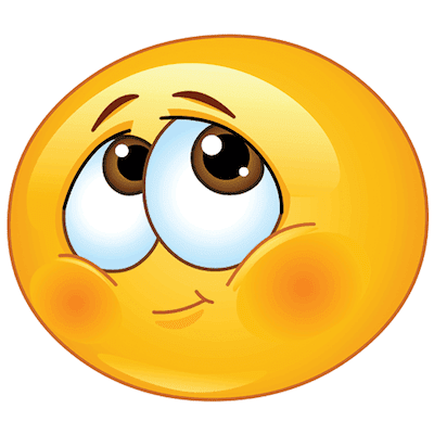 This shy emoji will make you feel less bashful about asking an important question. Shy emoji