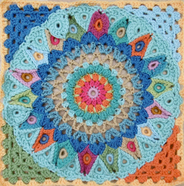 Susan Pinner SPINNING TOP BLANKET FINAL JOINING ROUNDS