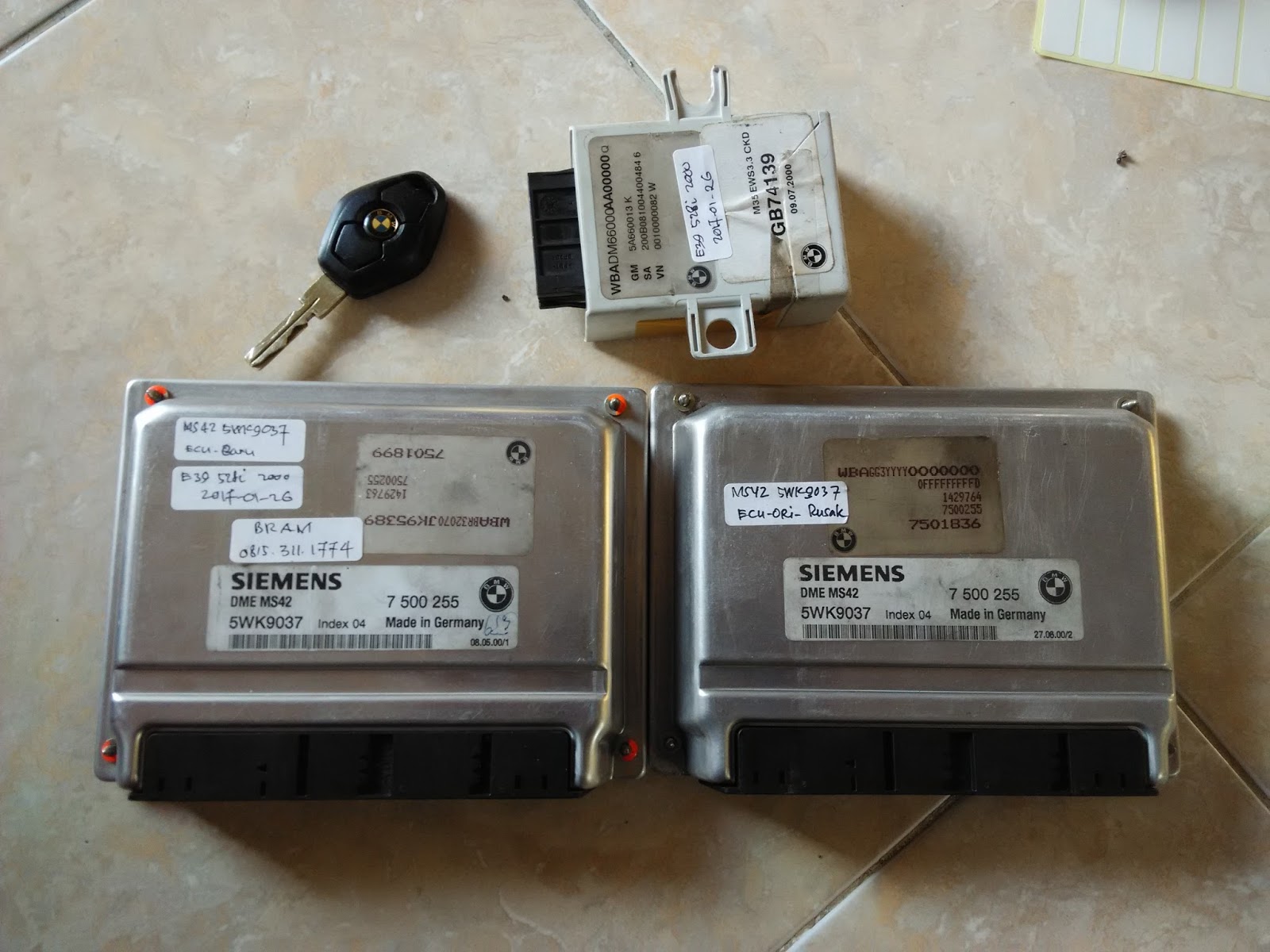 BRAM ELECTRONIC ECU BMW E39 528i 2000