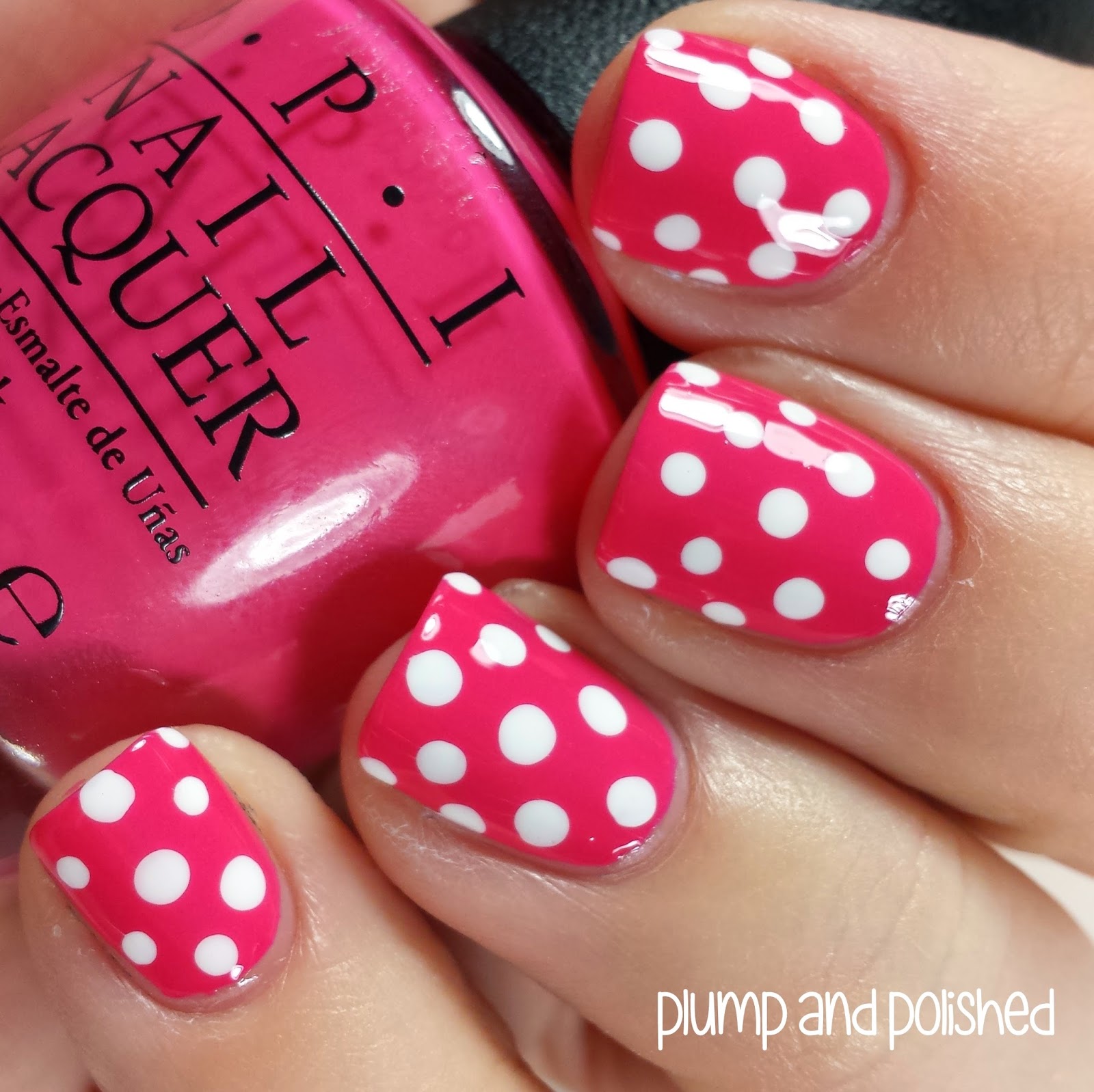 Plump and Polished: The Beauty Buffs - Polka Dots