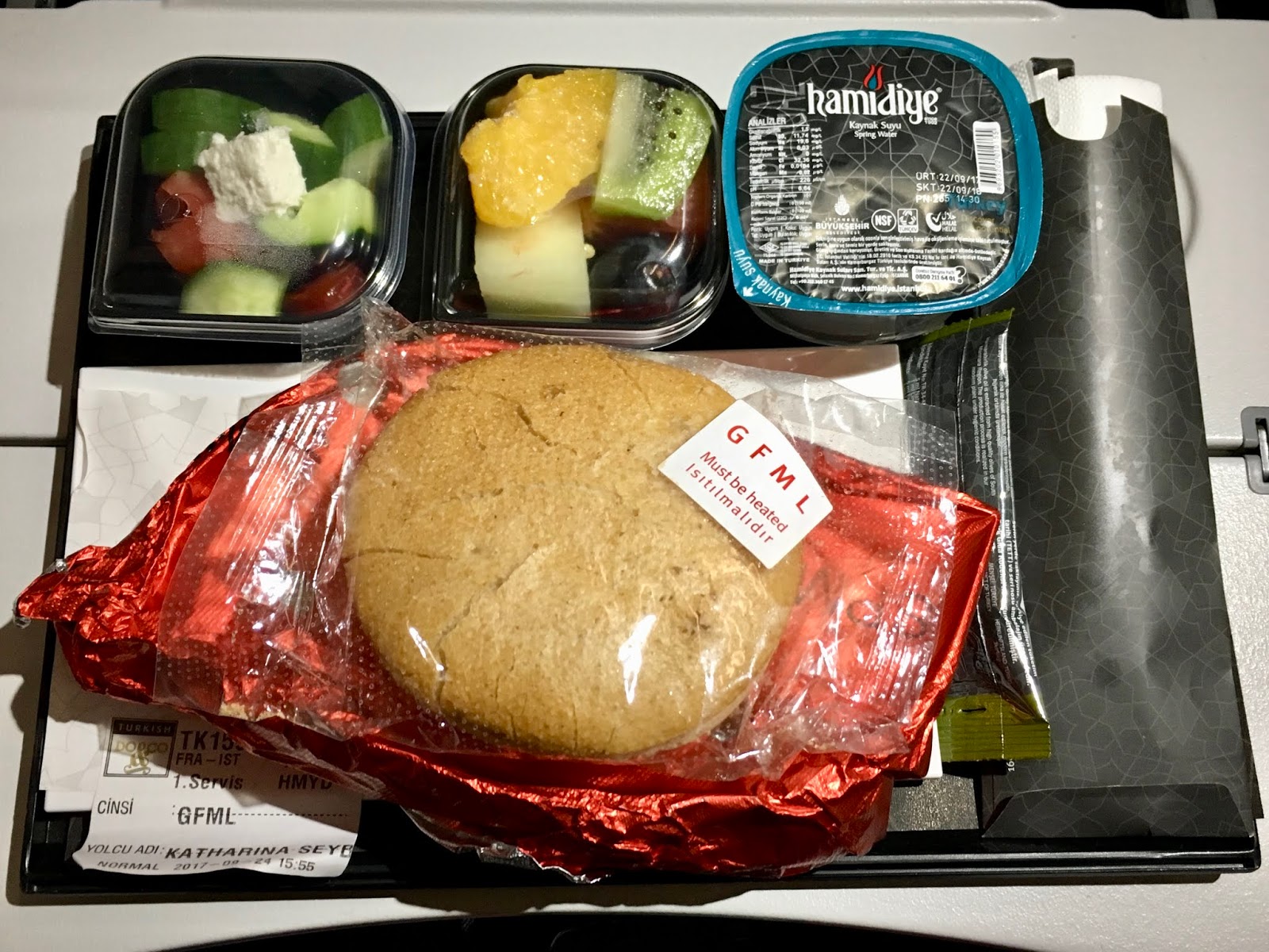 glutenfreies Essen in der Turkish Airlines Economy Class ♥ Ein