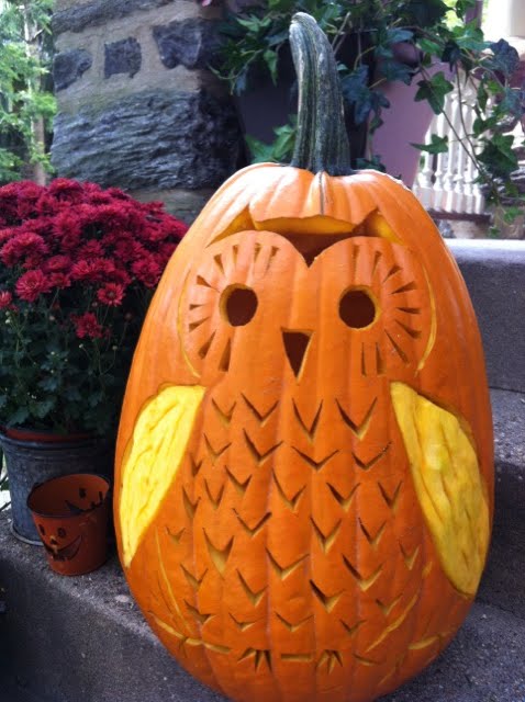 My Owl Barn: Collection: Owl Carved Pumpkins