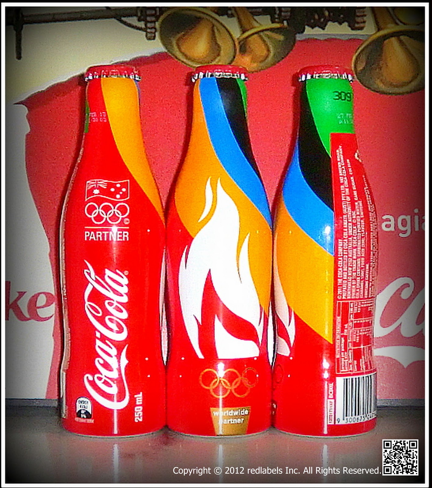 Aluminum Bottle Collector Club CocaCola London 2012 Olympic Games