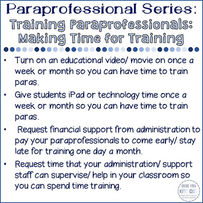 Special Education: Working with Paraprofessionals
