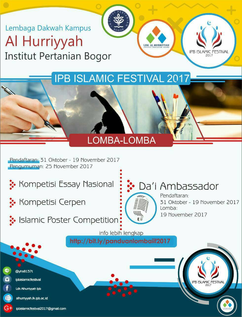 Lomba Menulis Essay Nasional 2017 Di Ipb Gratis Info Lomba 2021 Terbaru