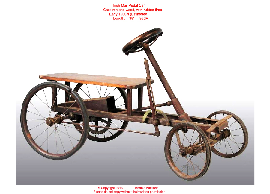 Old Antique Toys Irish Mail Toys