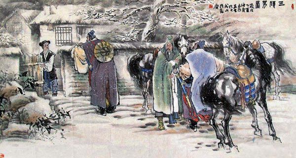 Chapter 37 : Sima Hui Recommends A Scholar To Liu Bei; Liu Bei Pays Three Visits To The Sleeping Dragon Ridge.