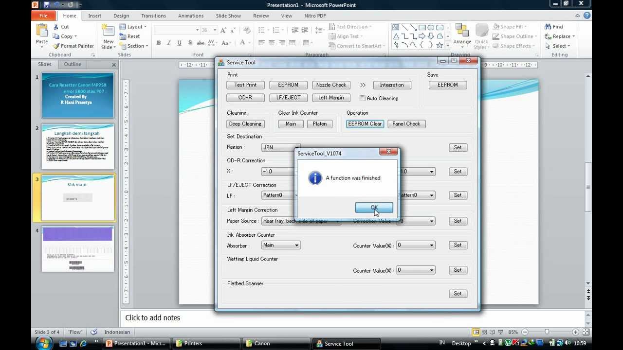 Service Tool V3400 Mp287 Service Tool V3400 Mp287