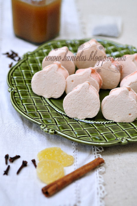 Chai Homemade Marshmallows Recipe - via BirdsParty.com