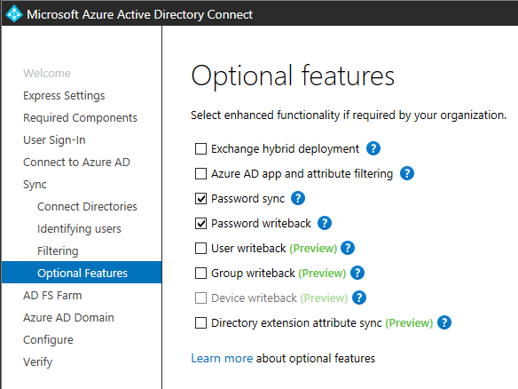 \>Get-CsJosh -Blog: Exploring Azure AD Connect - Part 2: Configuring ...