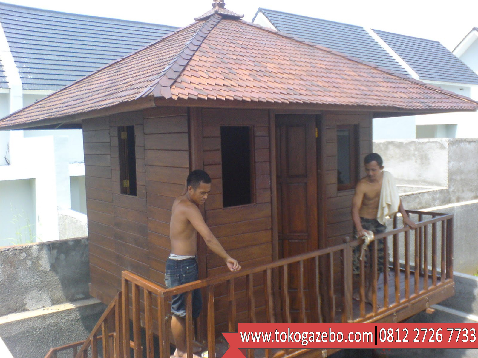 Gazebo Kolam Ikan Jepara Toko Gazebo Pusatnya Gazebo 