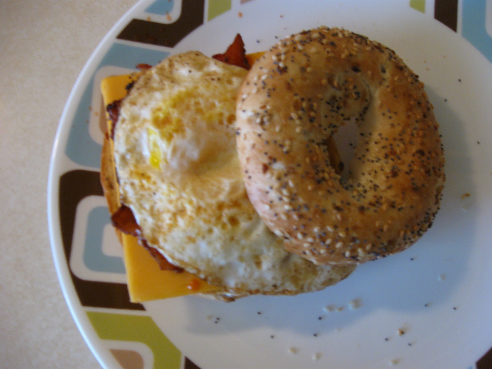 Enjoy What You Cook Bacon Egg and Cheese Breakfast Sandwich