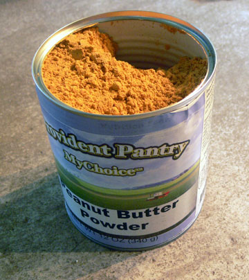 Salvation And Survival Prepper Tip Powdered Peanut Butter