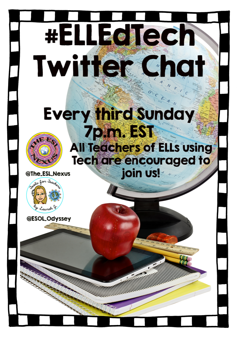 Info about new Twitter chat #ELLEdTech | The ESL Connection