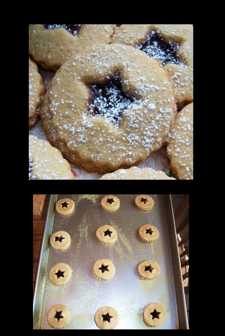 Italian Raspberry Jam Filled Shortbread Cookies What's Cookin