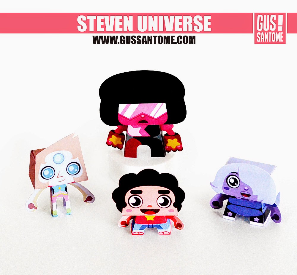 Steven Universe Paper Toys