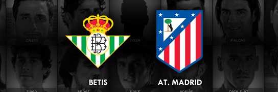 Ver partido online del Betis - Atlético de Madrid
