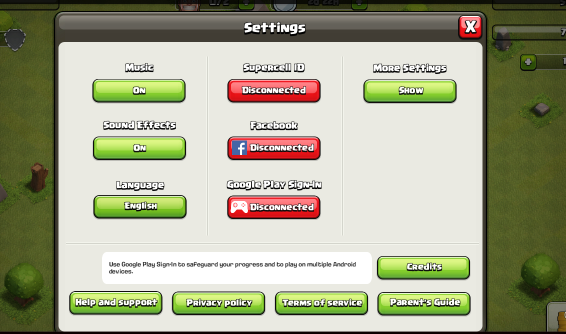 How to recover your lost COC account