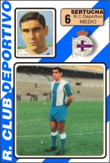 Cromos del Deportivo de A Coruña SERTUCHA