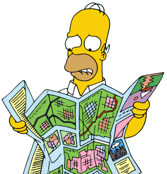 map reading clipart - photo #3