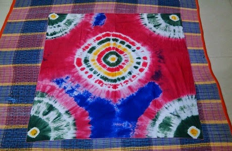 Taplak Meja Batik Jumputan