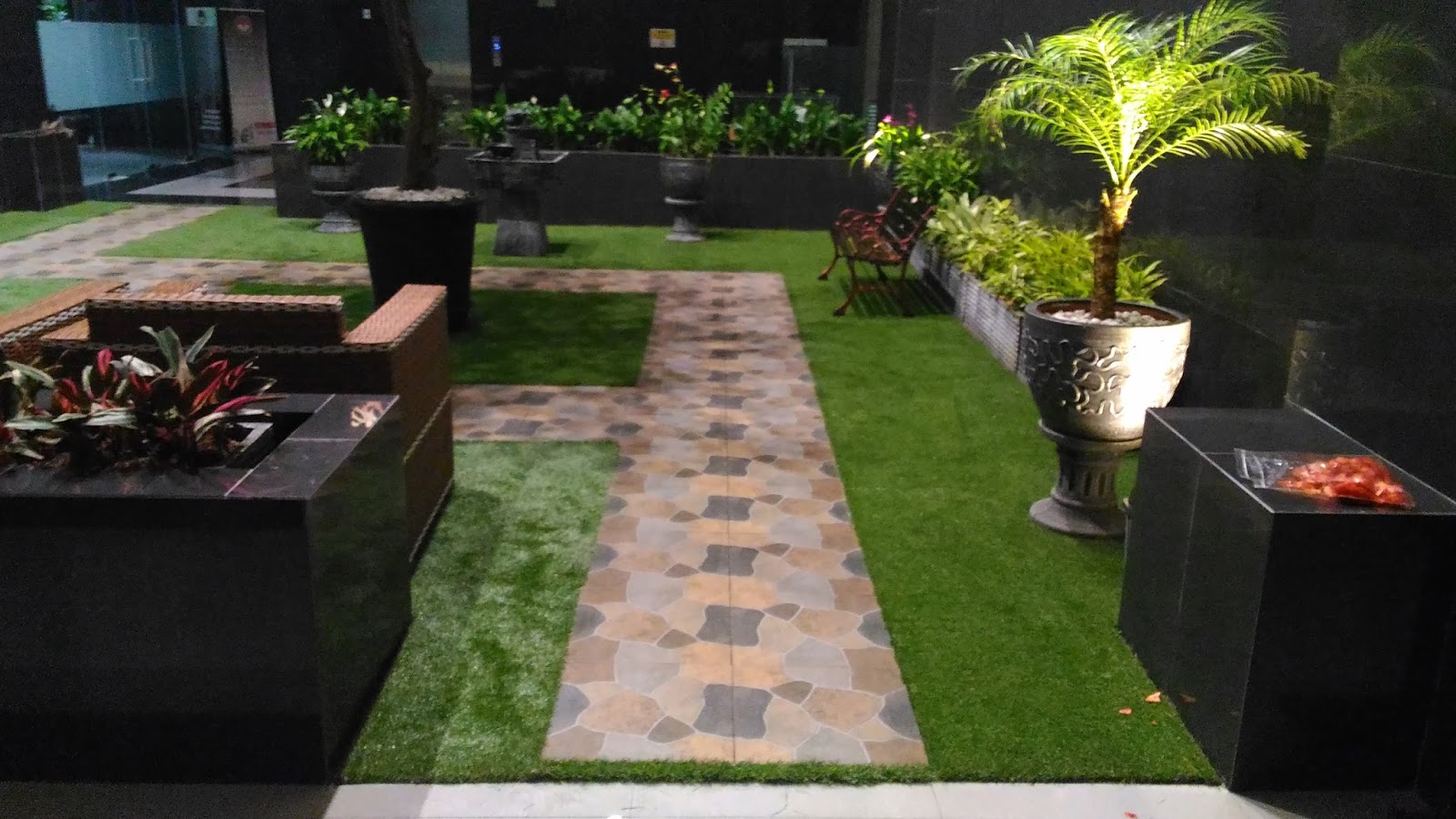 Tukang taman indoor | taman indoor minimalis | Taman kering | Taman