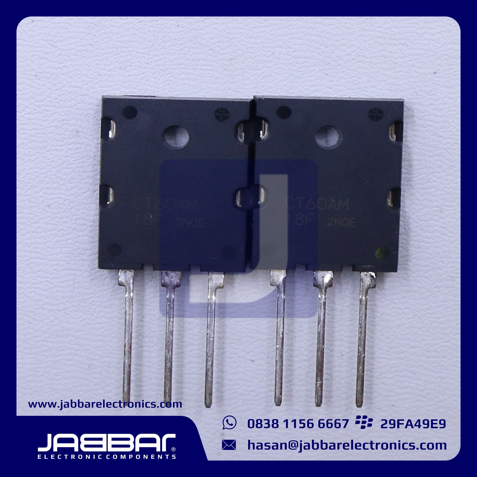 JUAL TRANSISTOR TDA8357J, TD7590, P60NF06, IRFP460, 2N3055, CT60AM-18F ...