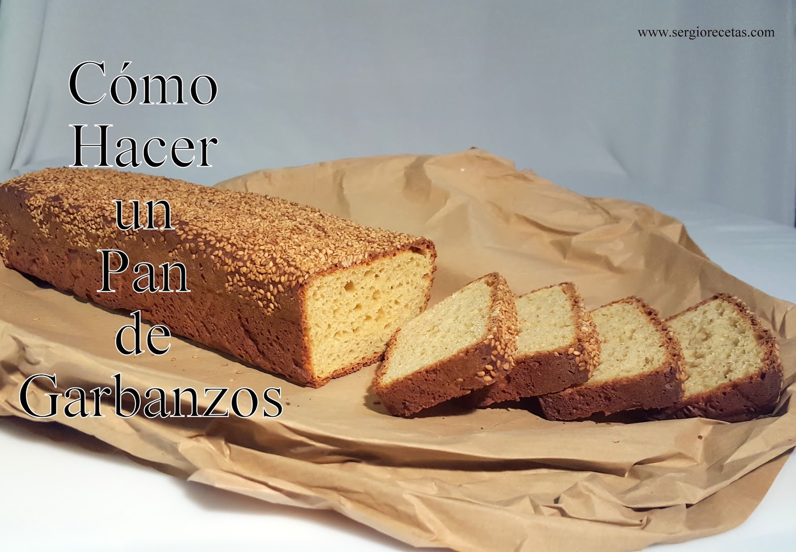 Cómo Hacer un Pan de Garbanzos. Aprende a usar las harinas de Legumbres